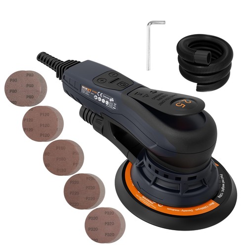 Electric 5mm random orbital - 2.5mm,