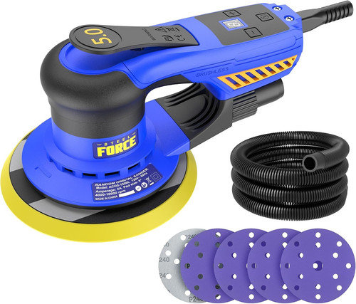 Steel force 5mm random orbital - steel,
